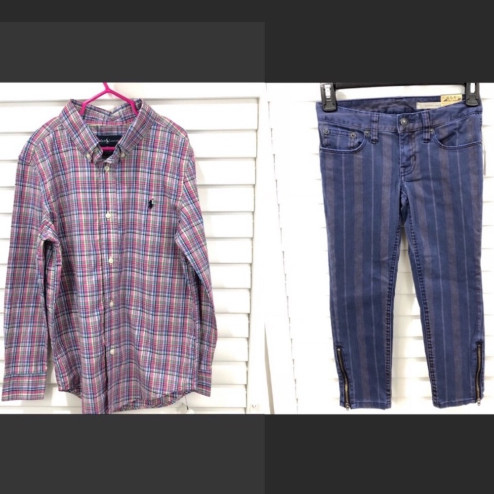 Ralph Lauren Kids Jeans and Shirt